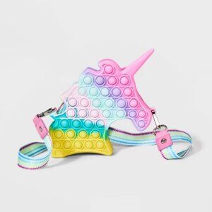 NEW Girls' Unicorn Pop It Crossbody Bag - Cat & Jack™